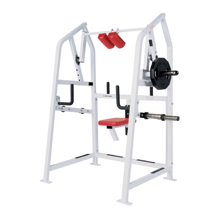 Hammer Strength Plate-Loaded PL-4W Assembly manual