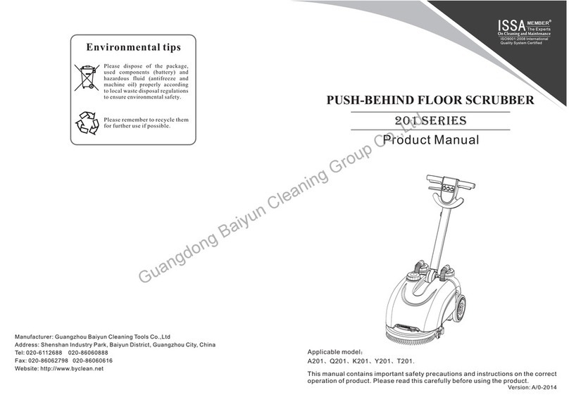 Baiyun Cleaning A201 product manual