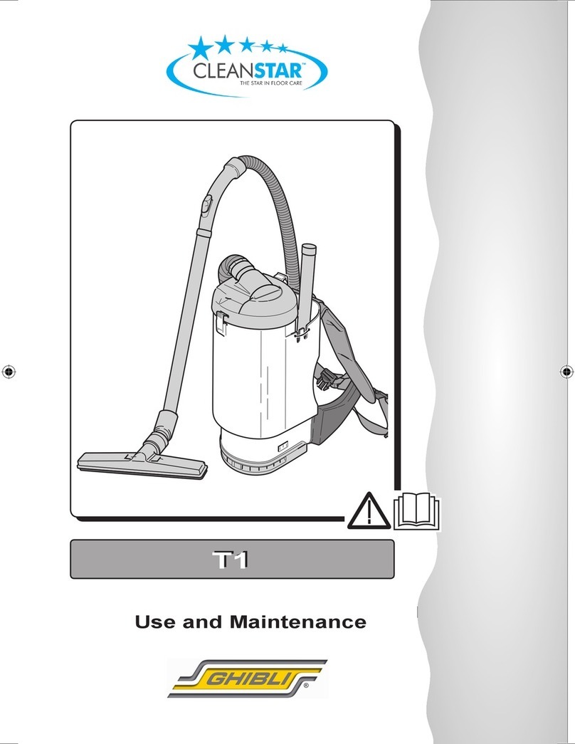 Chibli CleanStar T1 Use and maintenance