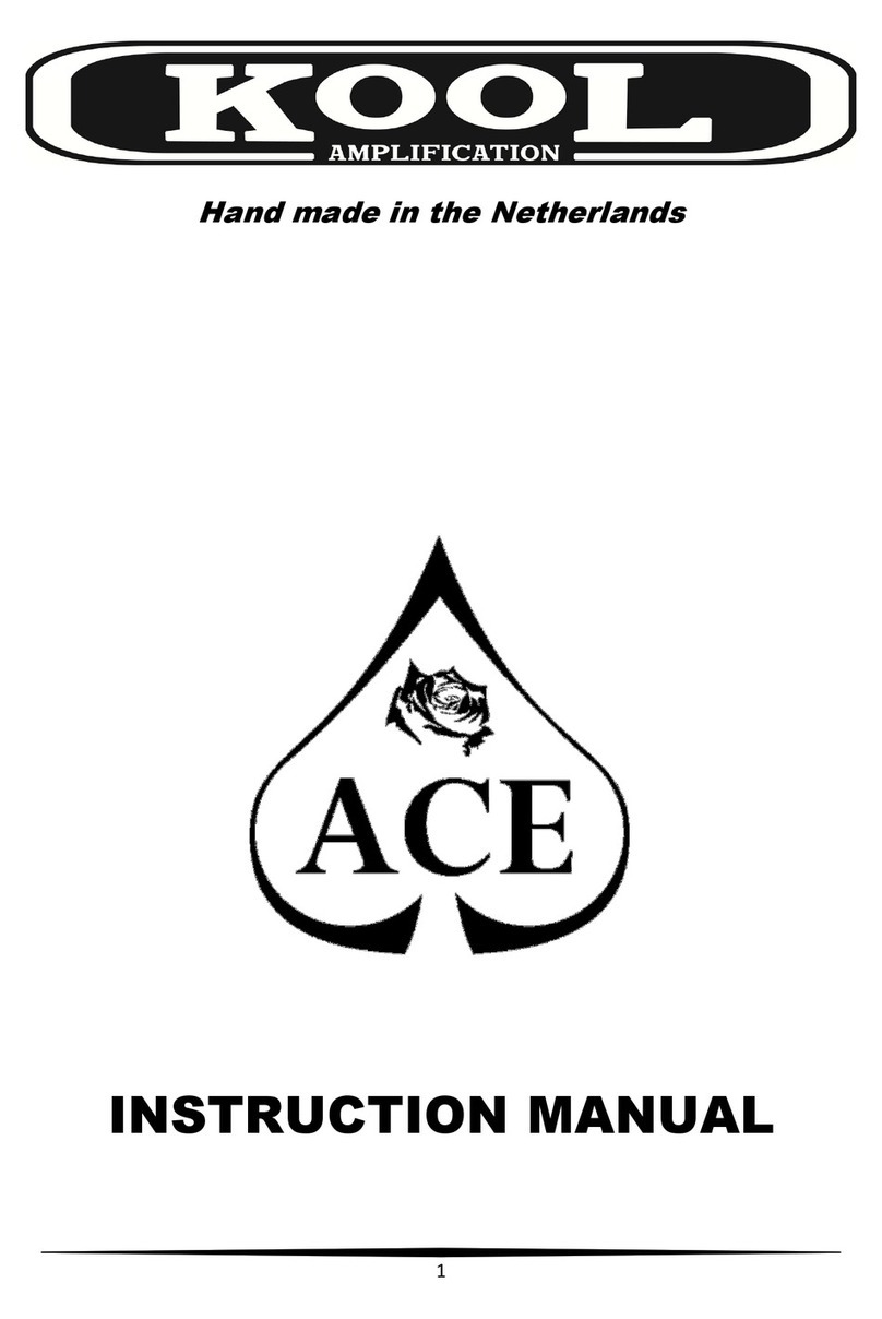 Kool Amplification Ace Deluxe User manual