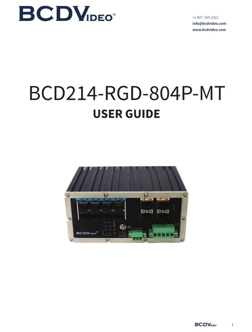 BCDVideo BCD-RGD-804P-MT user guide
