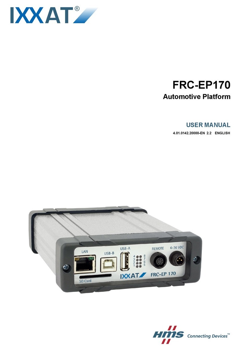 IXXAT FRC-EP170 user manual