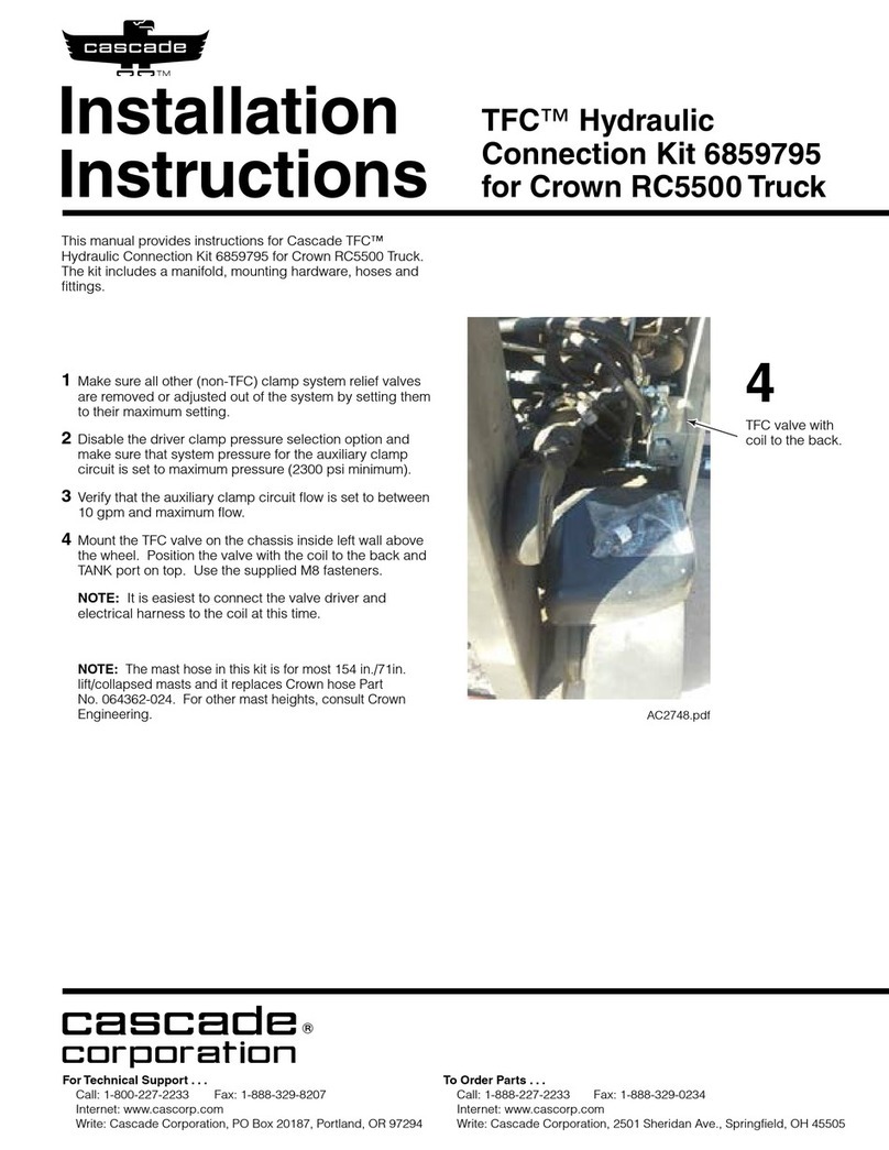 Cascade TFC 6859795 installation instructions