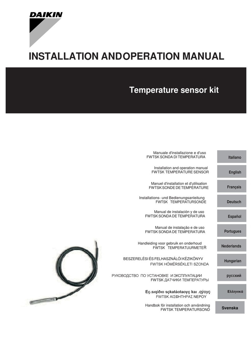 Daikin FWTSKA Installation and operation