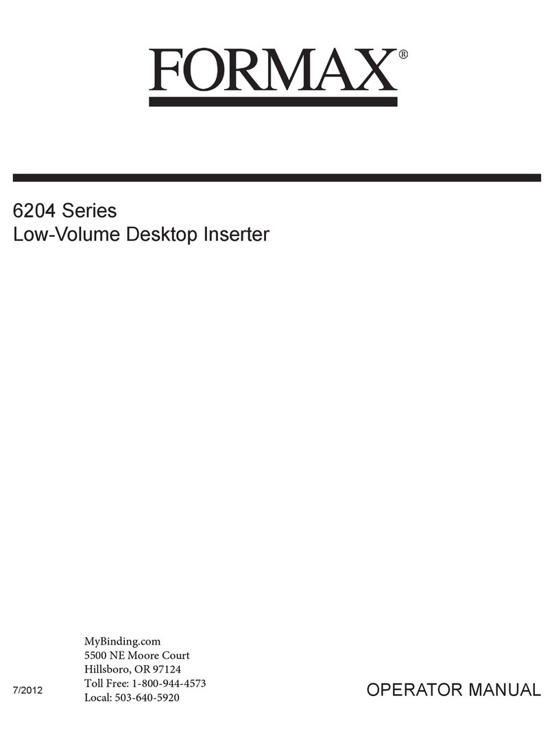 Formax 6204 Series User manual