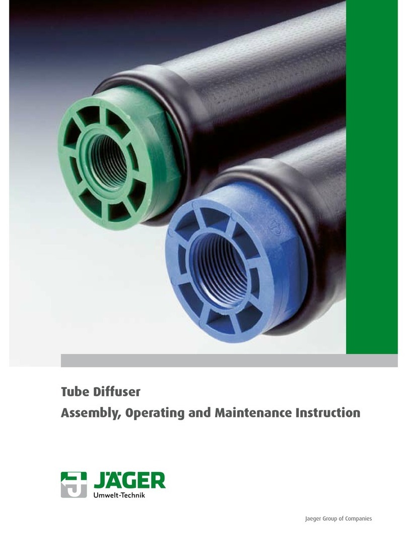 Jäger Umwelt-Technik JetFlex TD 63/2 Assembly, operating, and maintenance instructions Jäger Umwelt-Technik JetFlex TD 63/2 Assembly, operating, and maintenance instructions