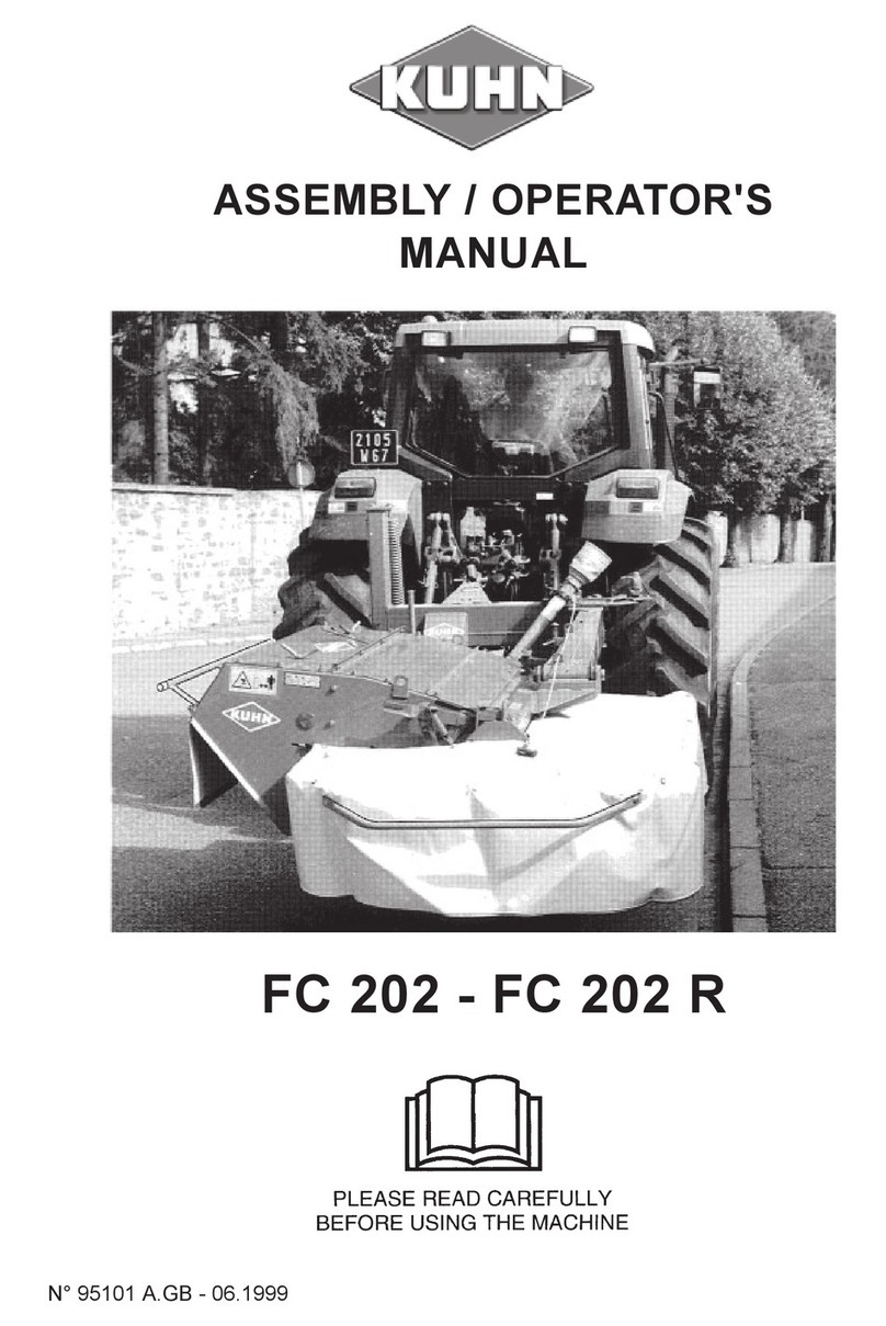 KUHN FC 202 R User manual