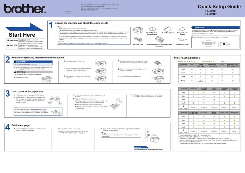 Brother HL-2220 User manual