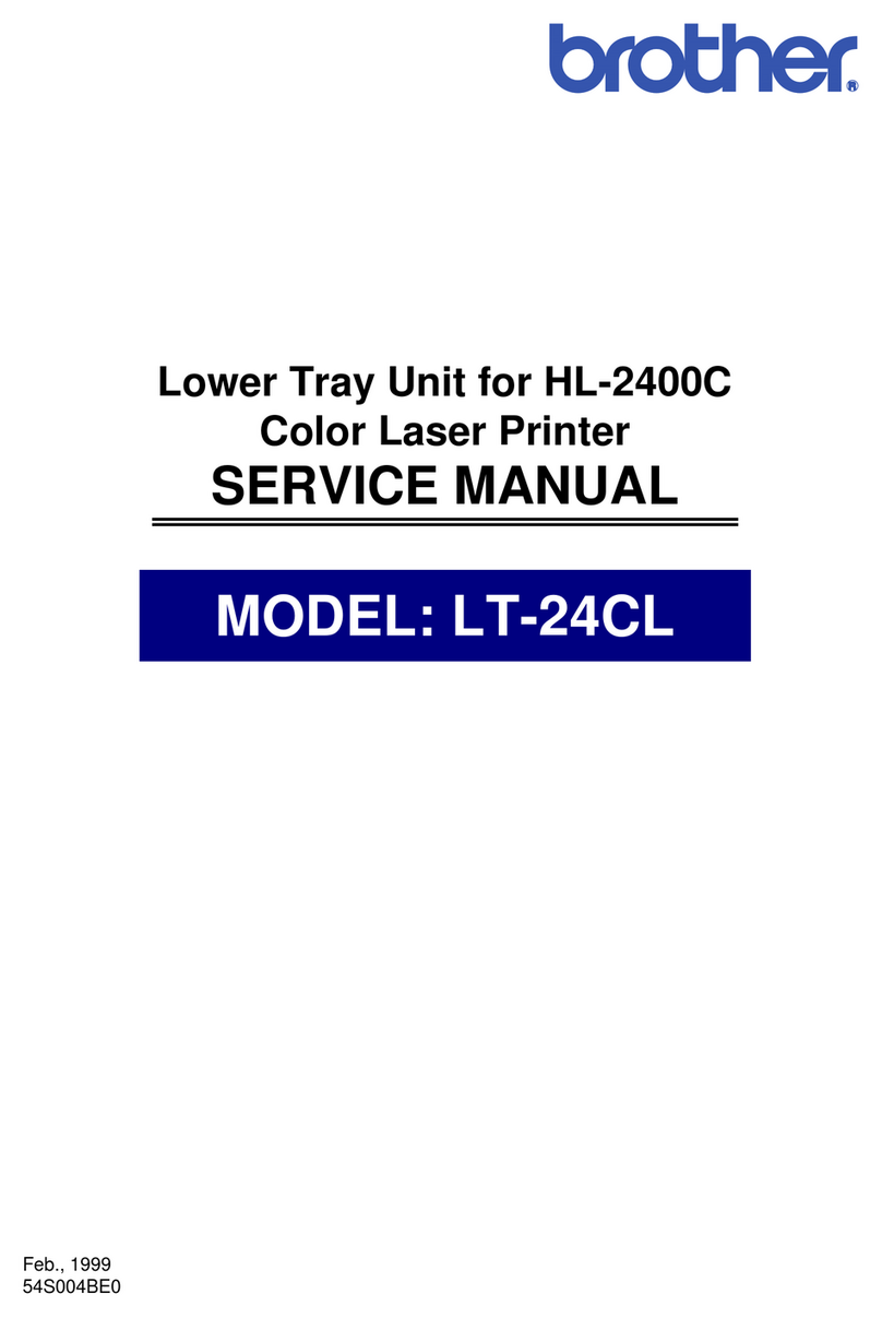 Brother LT-24CL Service manual