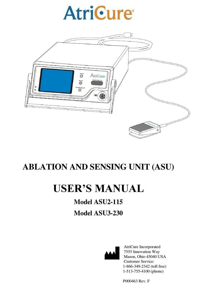 AtriCure ASU3-230 User manual