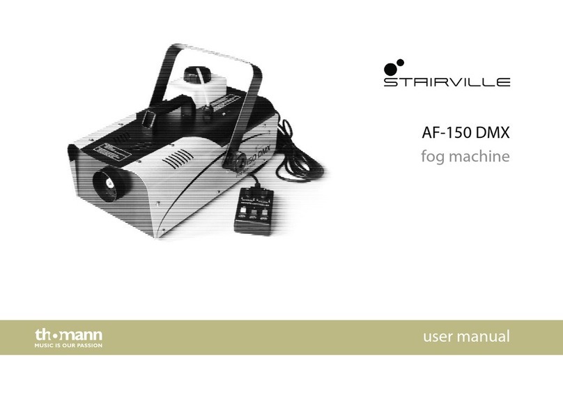 Stairville AF-150 DMX user manual