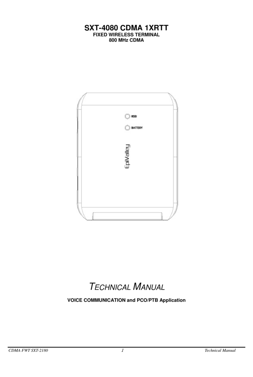EpiValley SXT-4080 User manual