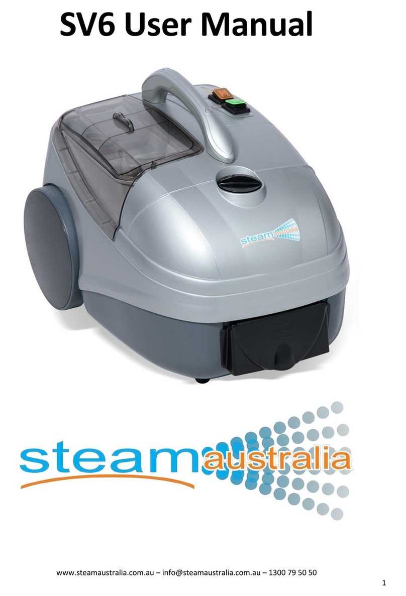 Steam Australia SV6 user manual