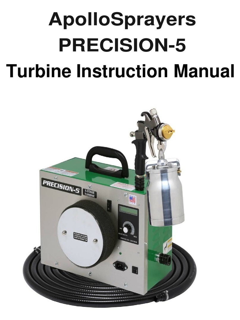 Apollo Sprayers PRECISION-5 User manual Apollo Sprayers PRECISION-5 User manual