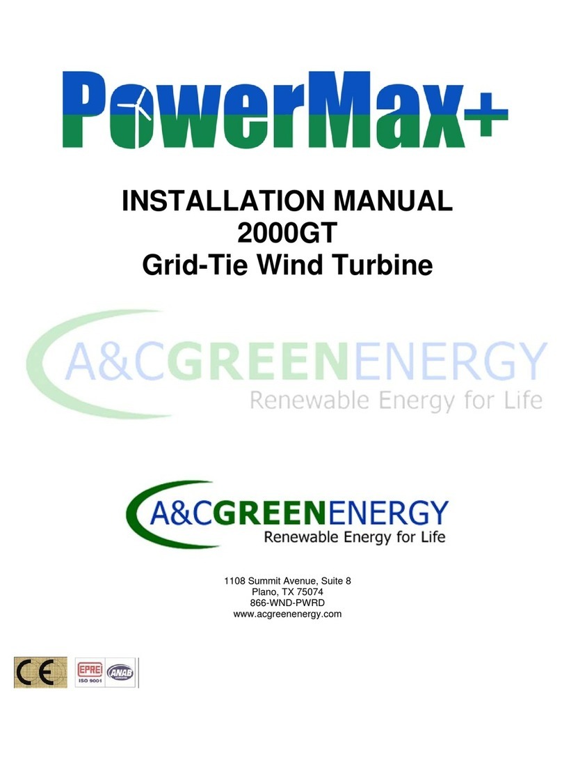 A&C GreenEnergy PowerMax+ 2000GT installation manual