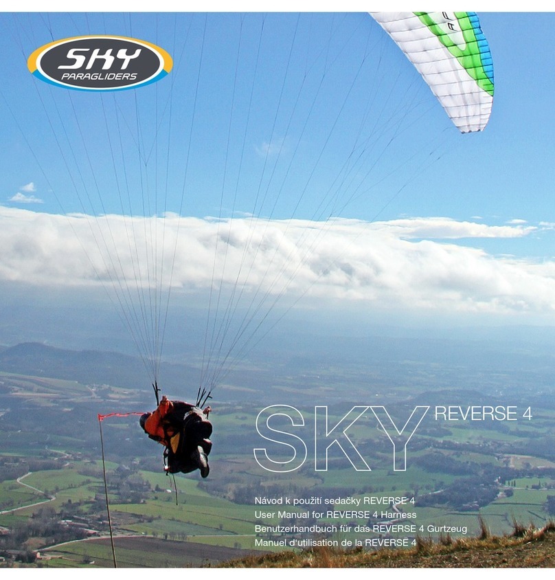SKY PARAGLIDERS REVERSE 4 user manual