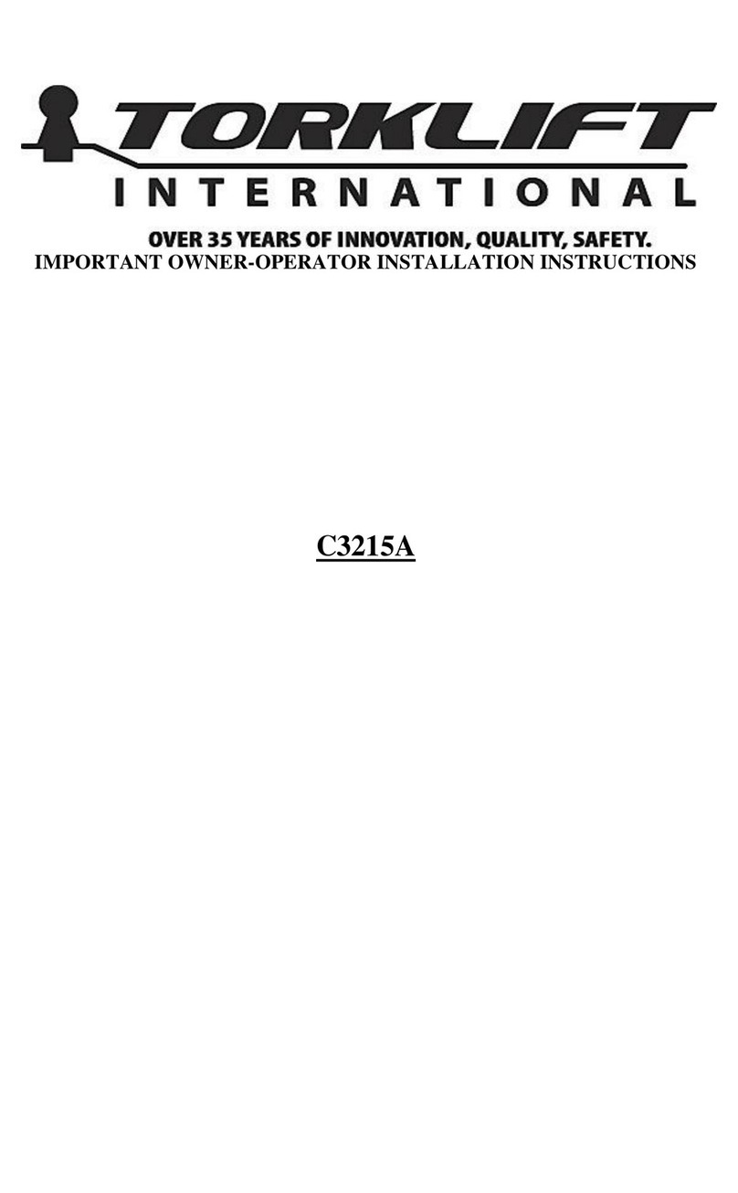 Torklift C3215A installation instructions
