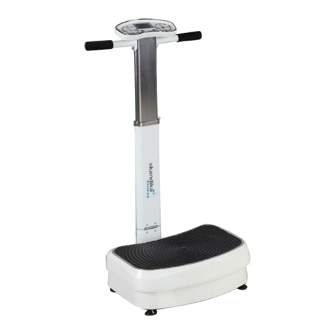 Skandika Fitness VIBRATION PLATE 1400 Assembly instructions and user guide