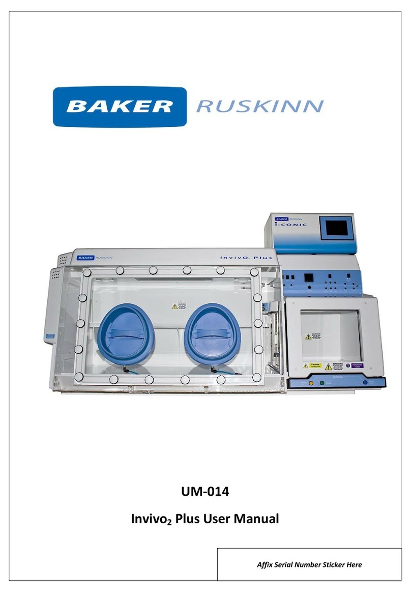 Baker Invivo2 UM-014 user manual