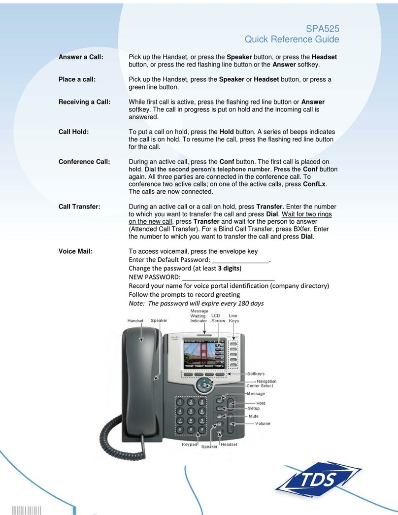 Cisco SPA525 User manual