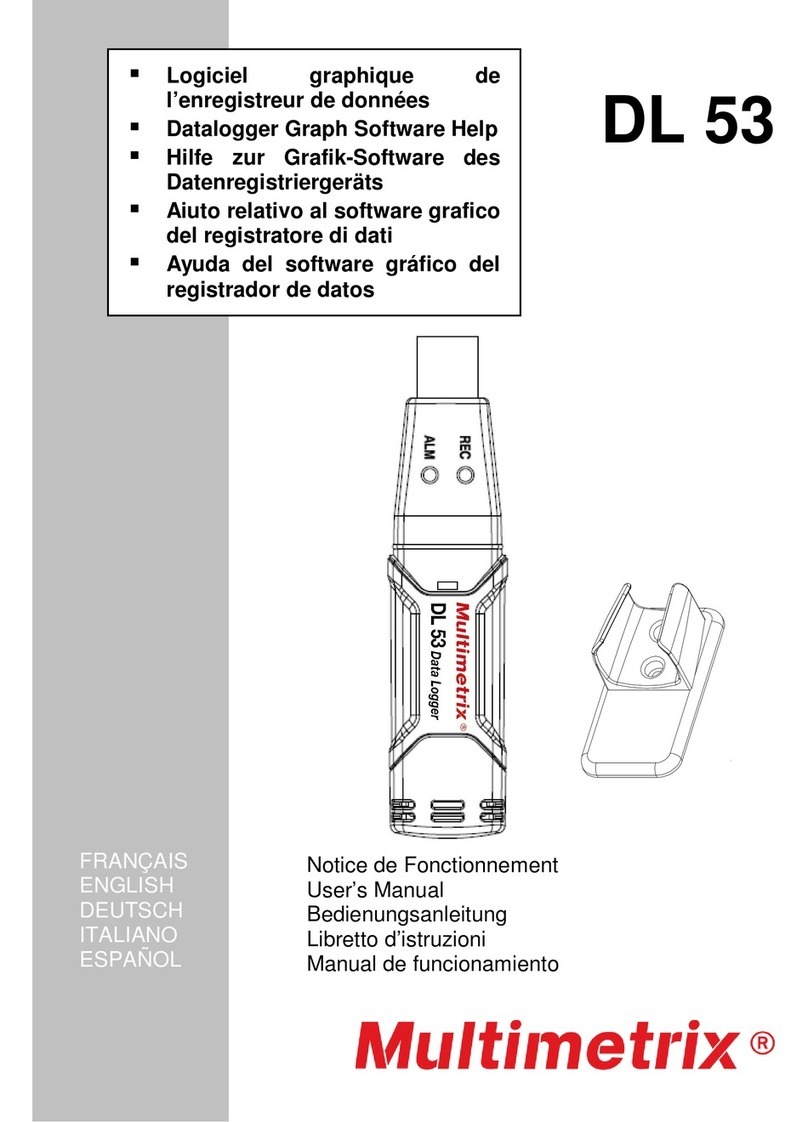 Multimetrix DL 53 user manual
