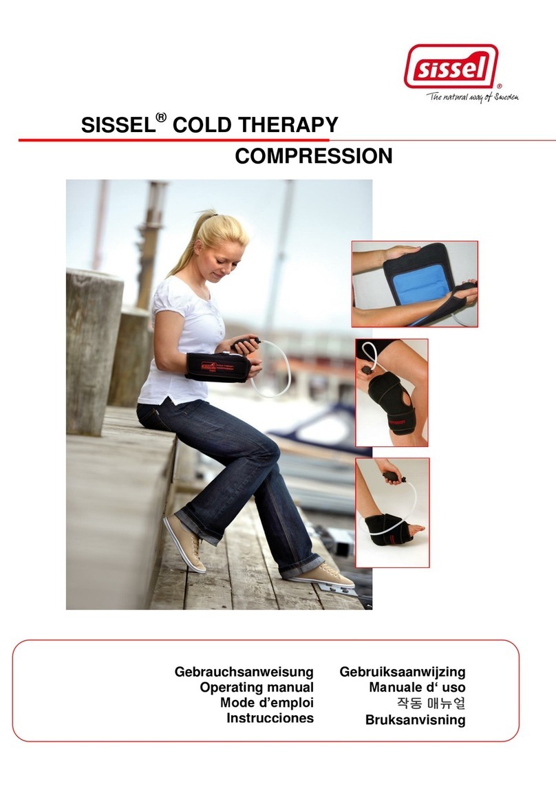 Sissel Cold Therapy Compression operating manual