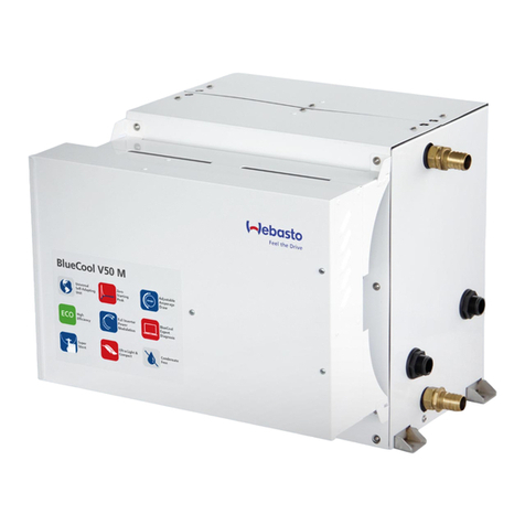 Webasto BlueCool V50 M operating instructions