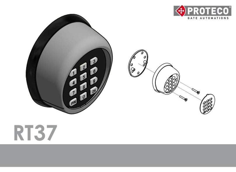 Proteco RT37 manual