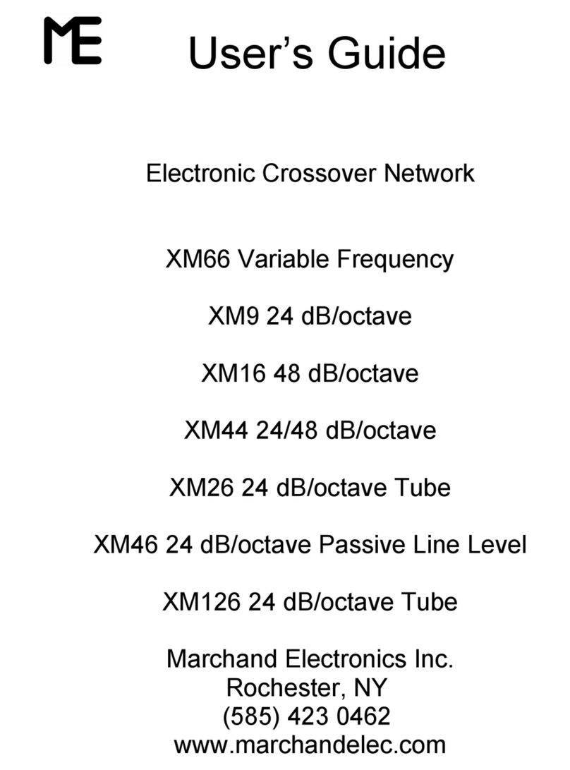 Marchand Electronics XM66 User manual