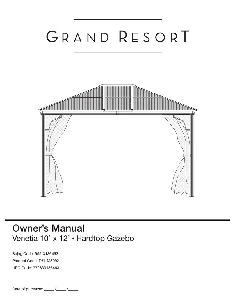 GRAND RESORT Venetia User manual