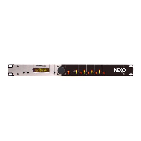 Nexo NX242 user manual