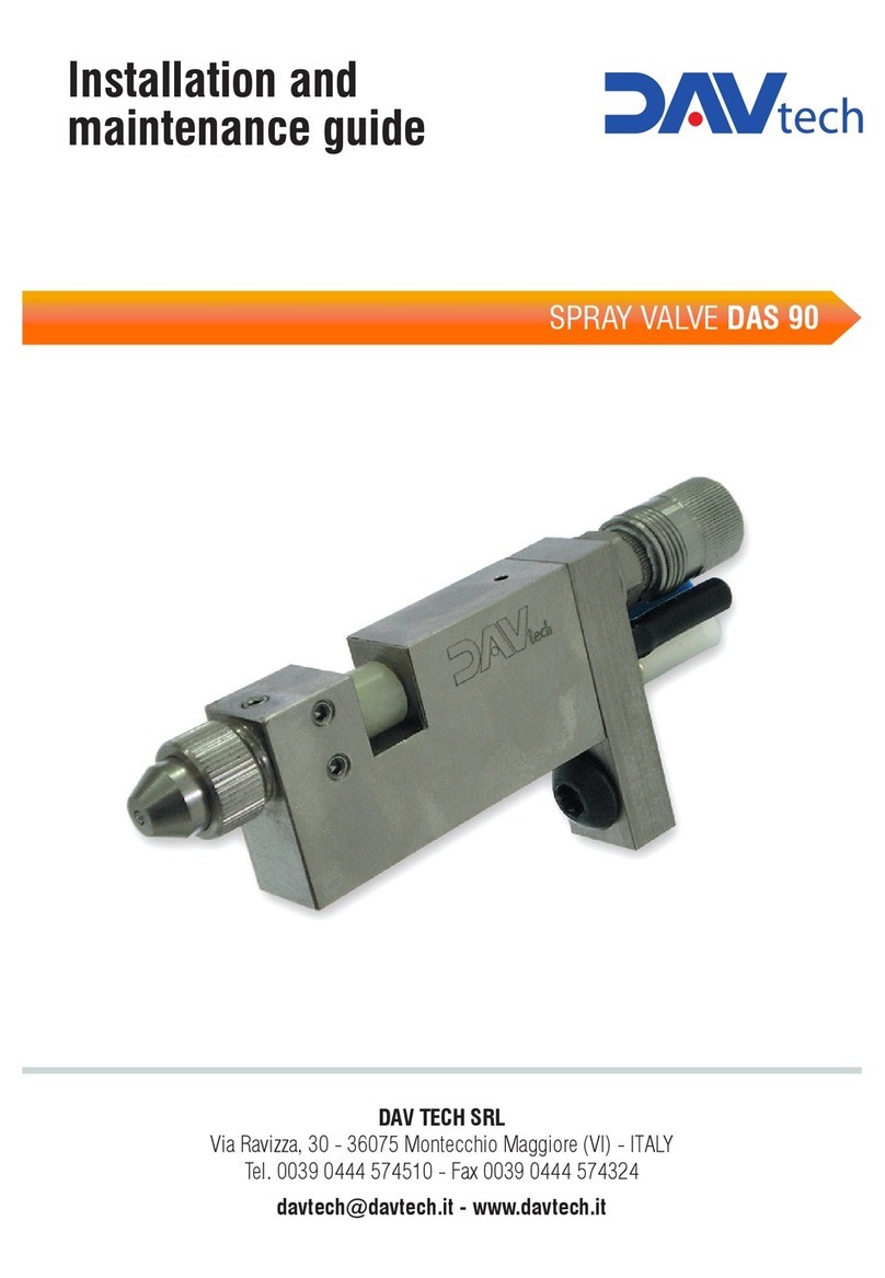 DAV TECH DAS 90 Product manual