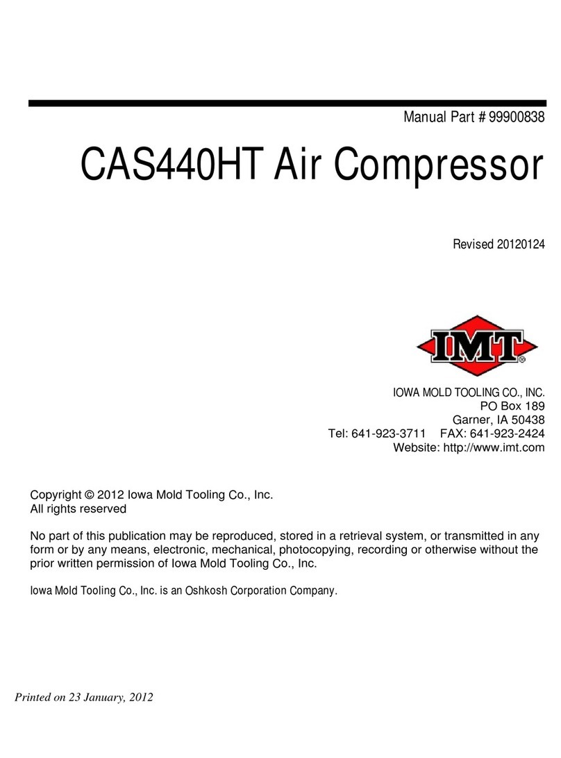 IMT CAS440HT User manual