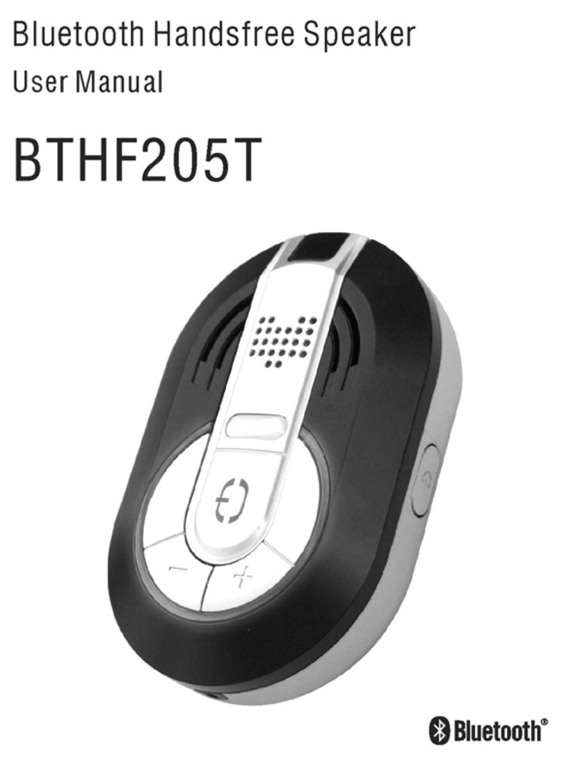 Moshi BTHF205T user manual