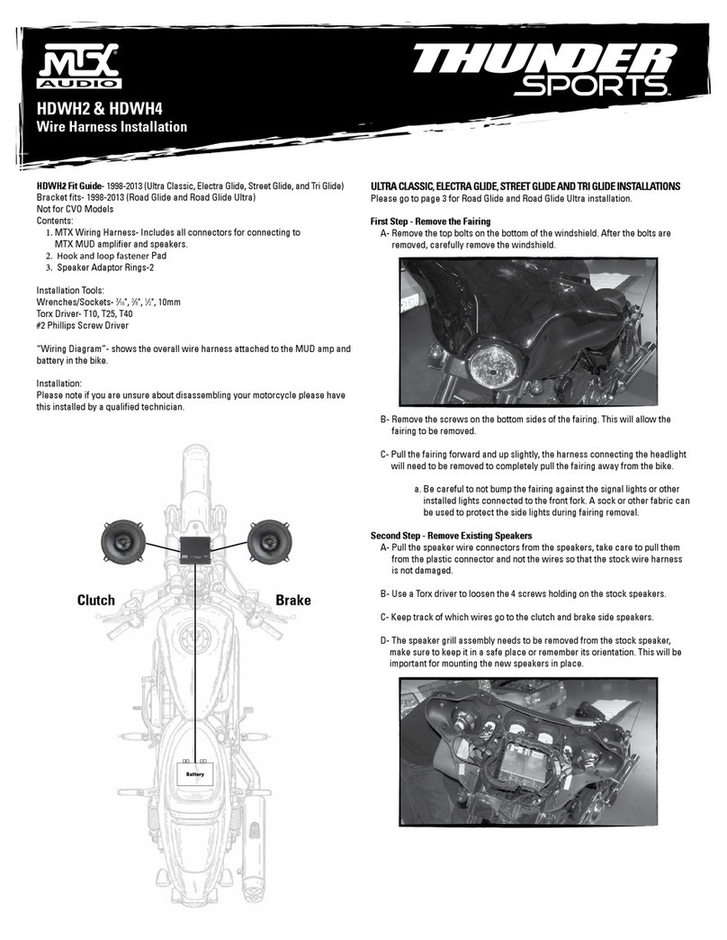 MTX HDWH2 manual MTX HDWH2 manual