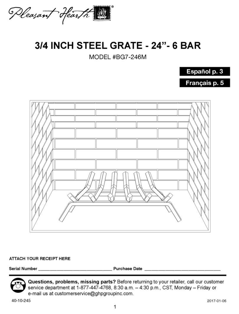 pleasant hearth BG7-246M manual pleasant hearth BG7-246M manual