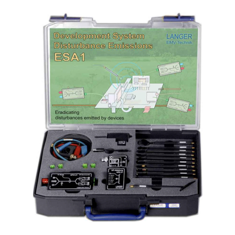 LANGER EMV-Technik ESA1 User manual