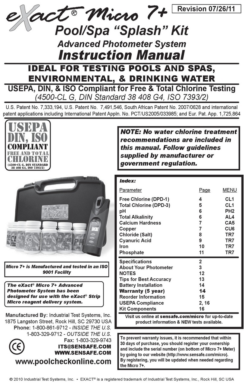 eXact Micro 7+ User manual