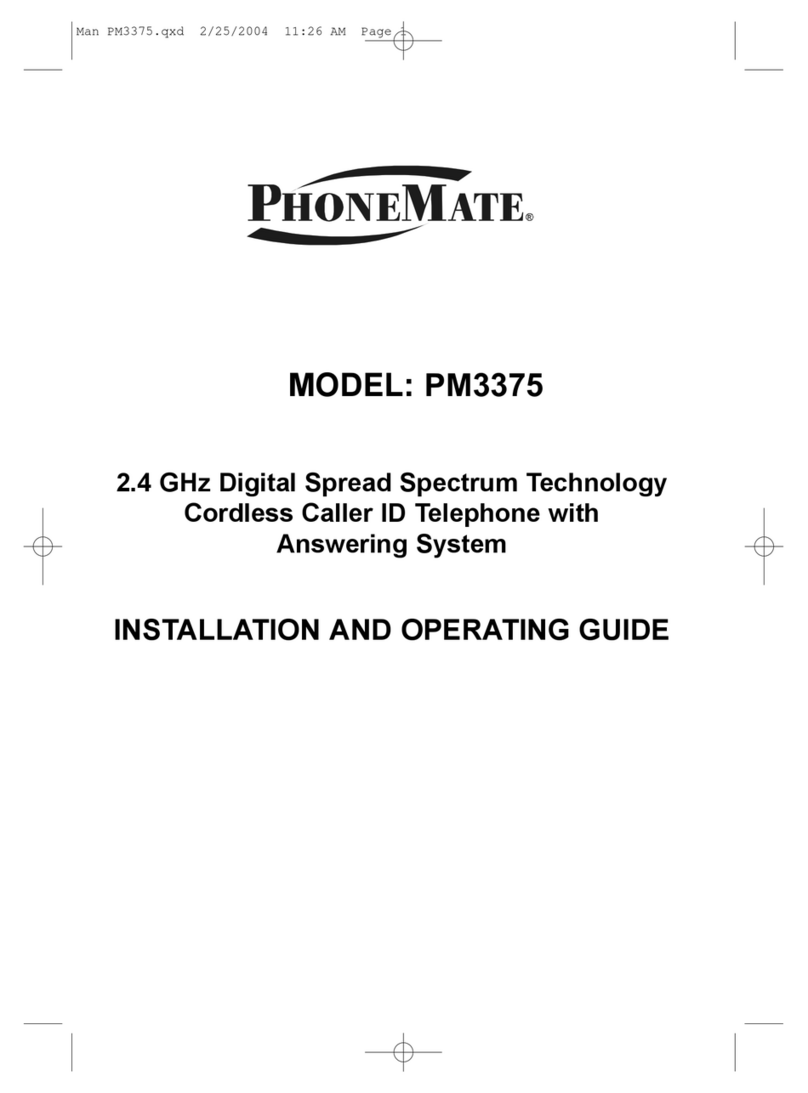 PhoneMate PM3375 Installation guide