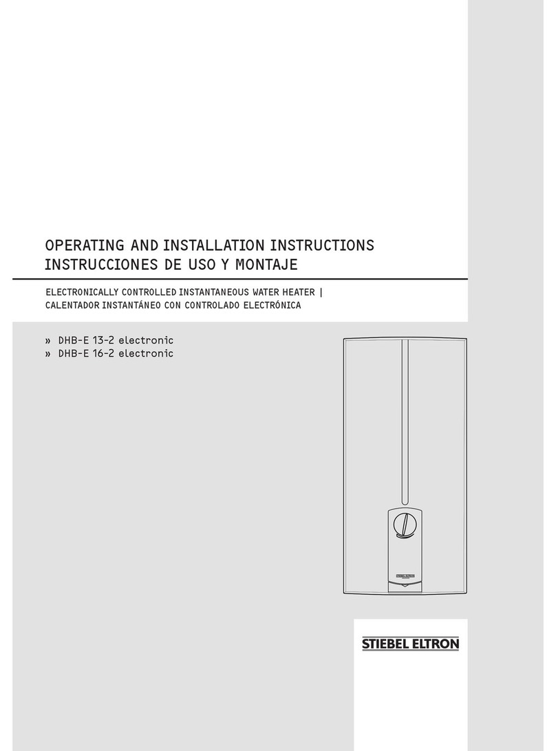STIEBEL ELTRON DHB-E 16-2 installation instructions