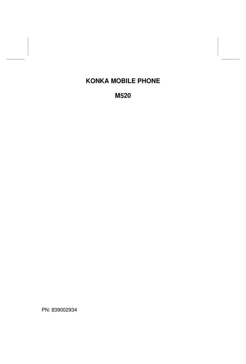 Konka M520 User manual