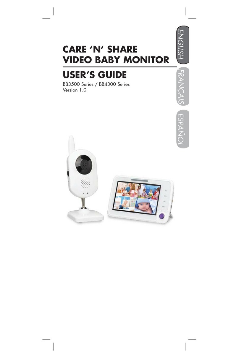 LorexBaby CARE 'N' SHARE BB3500 Series User manual