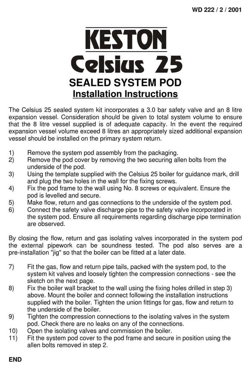 Keston Celsius 25 User manual