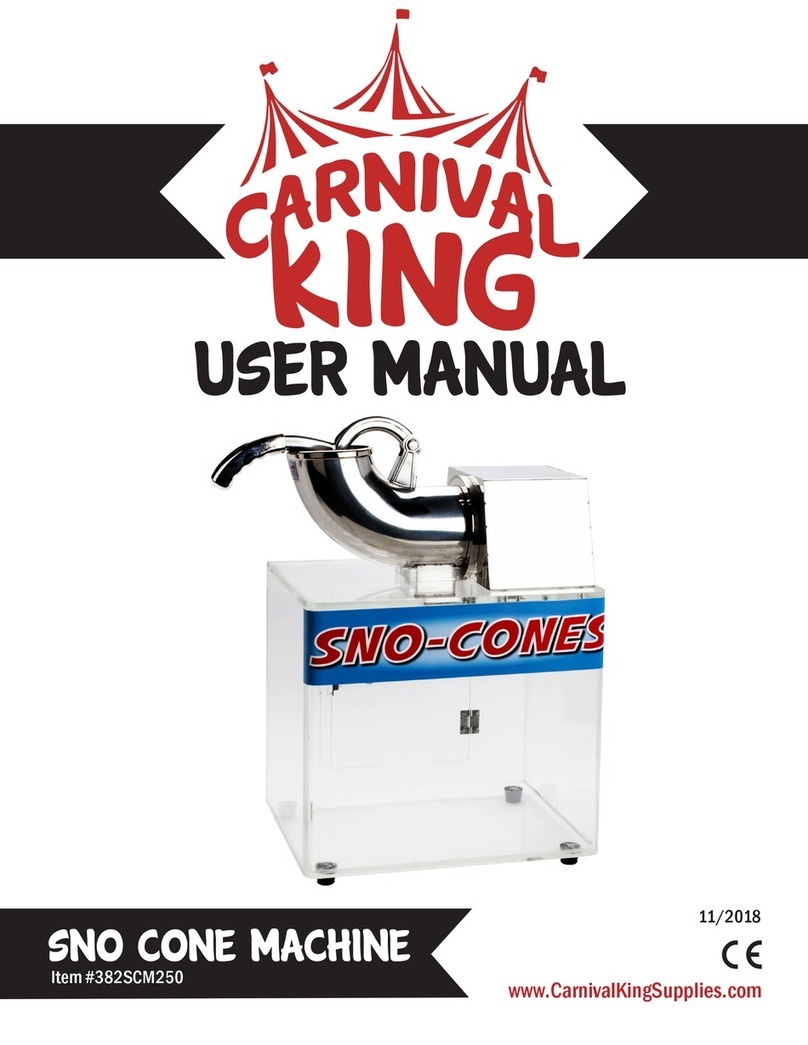 Carnival King 382SCM250 user manual