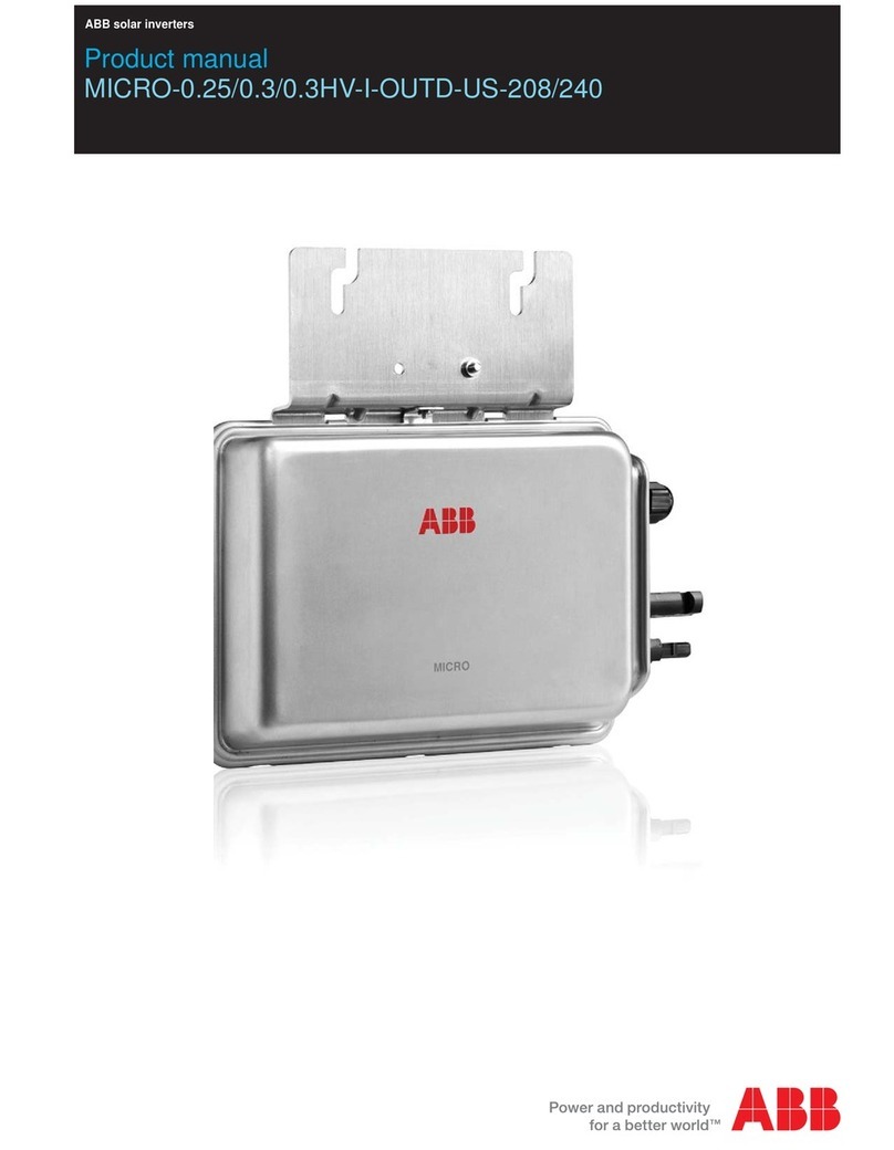 ABB MICRO-0.25-I-OUTD-US-208/240 product manual