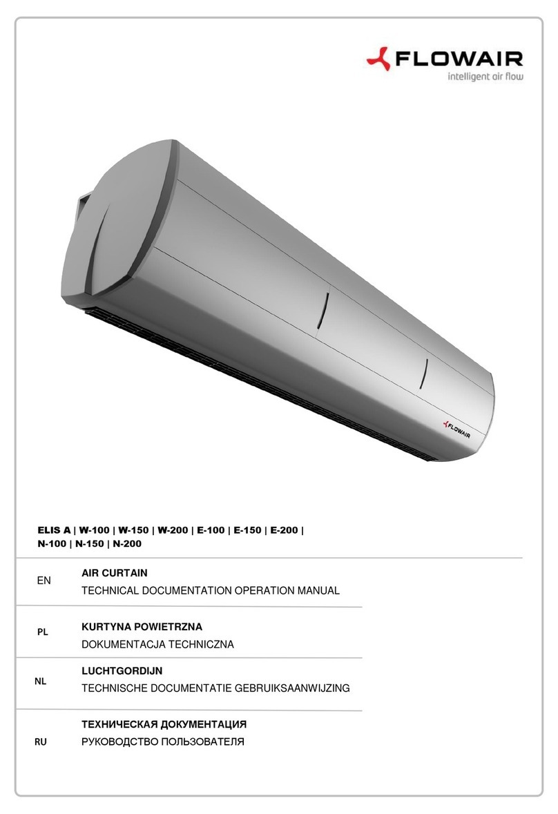 flowair ELIS A-W-100 Technical documentation operation manual flowair ELIS A-W-100 Technical documentation operation manual
