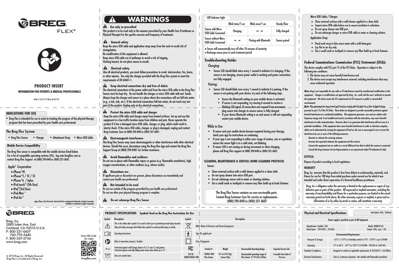 Breg Flex User manual