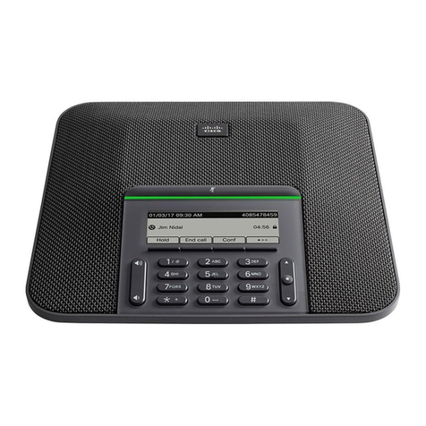 Cisco 8832 Instruction Manual