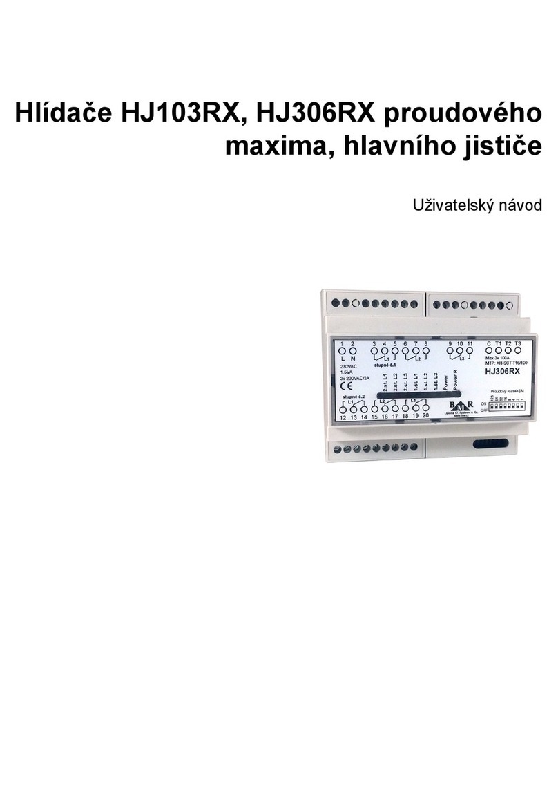 BMR HJ103RX User and service manual