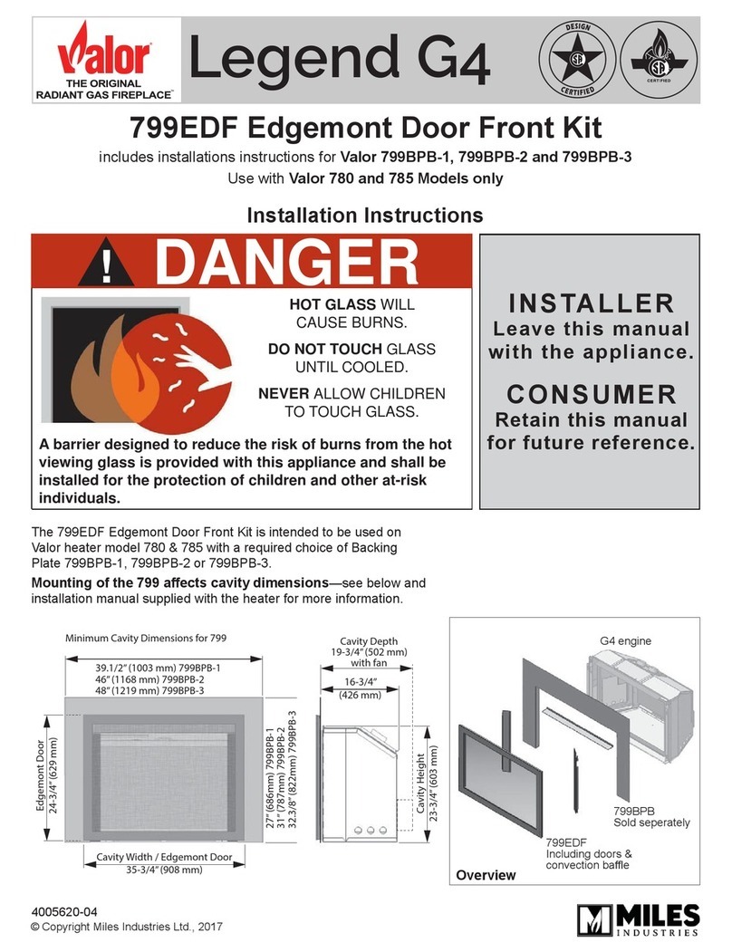 Miles Industries 799EDF installation instructions Miles Industries 799EDF installation instructions
